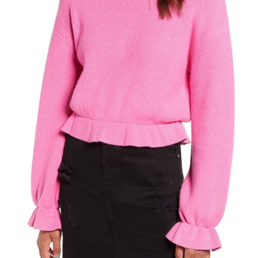 mink pink nora sweater